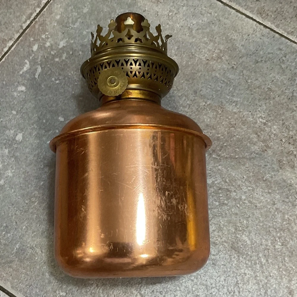 Vintage Copper and Brass Lantern